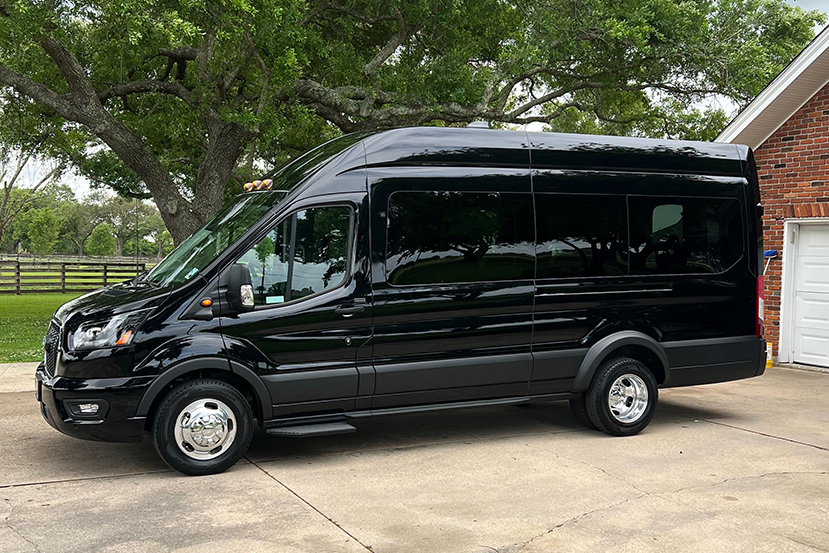 2026 Black Ford Transit